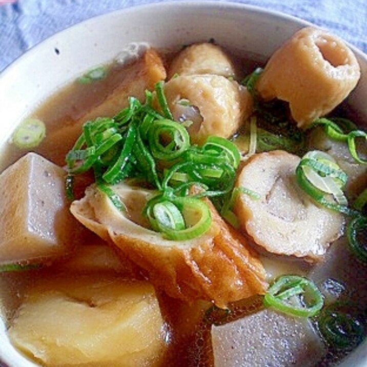 「おでんのリメイクうどん」 ♪♪